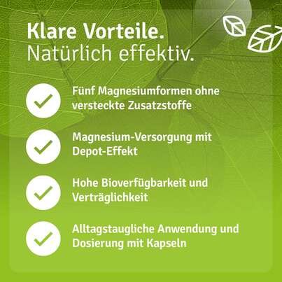 Sie sehen eine Packung Magnesium-Komplex hochdosiert, Produktbild: 04 Magnesium-Komplex hochdosiert, A-Nr.: 5927055 - 04