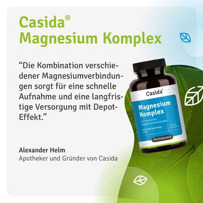 Sie sehen eine Packung Magnesium-Komplex hochdosiert, Produktbild: 06 Magnesium-Komplex hochdosiert, A-Nr.: 5927055 - 06