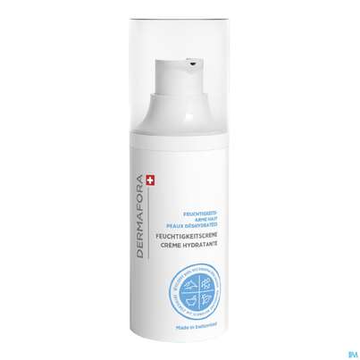 Sie sehen eine Packung Dermafora Hydr Creme Feuchtigkeitsarme Haut 30ml, Produktbild: 01 Dermafora Hydr Creme Feuchtigkeitsarme Haut 30ml, A-Nr.: 5561140 - 01