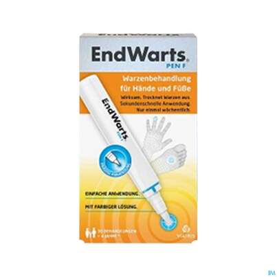 Sie sehen eine Packung Endwarts F Pen Gegen Warzen 3ml, Produktbild: 01 Endwarts F Pen Gegen Warzen 3ml, A-Nr.: 5817645 - 01