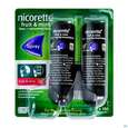 Sie sehen eine Packung Nicorette Spray 1mg/spruehstoss Z.anw.i.d.mundhoehle lösung Fruit & Mint Nfc 2st, Produktbild: 02 Nicorette Spray 1mg/spruehstoss Z.anw.i.d.mundhoehle lösung Fruit & Mint Nfc 2st, A-Nr.: 5510272 - 02