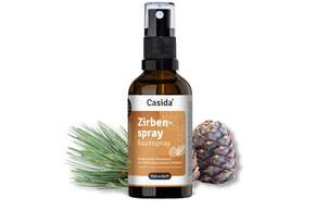 Sie sehen eine Packung Zirbenspray mit Zirbenöl, Produktbild: 01 Zirbenspray mit Zirbenöl, A-Nr.: 5957659 - 01