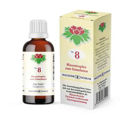 Magister Doskar Tropfen Nr. 8 Blasentropfen zum Einnehmen, A-Nr.: 0685021 - 01
