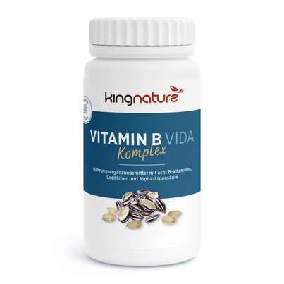 KINGNATURE Vitamin B Vida Kaps 375 mg Ds 90 Stk, A-Nr.: 5980641 - 01