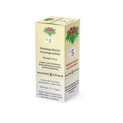 Sie sehen eine Packung Magister Doskar Nr. 6 Heuschnupfentropfen zum Einnehmen, Produktbild: 05 Magister Doskar Nr. 6 Heuschnupfentropfen zum Einnehmen, A-Nr.: 0685009 - 05