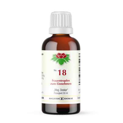 Magister Doskar Nr. 18 Frauentropfen zum Einnehmen, A-Nr.: 0685133 - 01