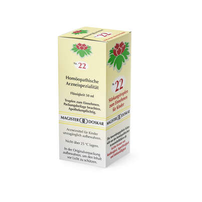 Magister Doskar Nr. 22 Stärkungstropfen zum Einnehmen für Kinder, A-Nr.: 0685185 - 02
