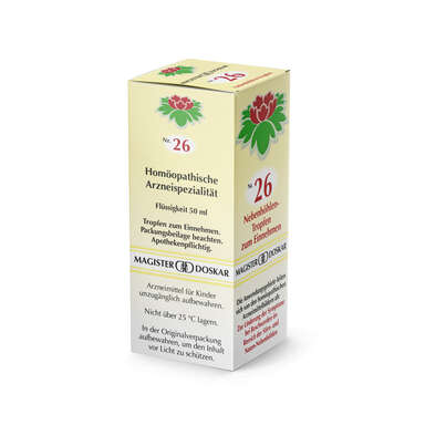 Magister Doskar Nr. 26 Nebenhöhlen-Tropfen zum Einnehmen, A-Nr.: 0721633 - 04
