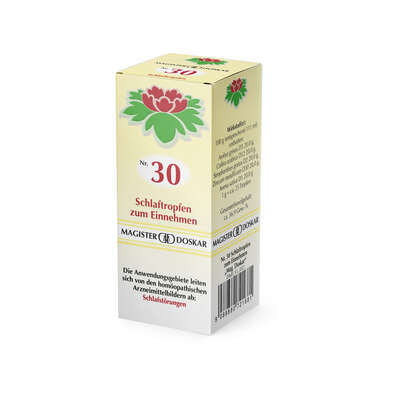 Magister Doskar Nr. 30 Schlaftropfen zum Einnehmen, A-Nr.: 0721685 - 04