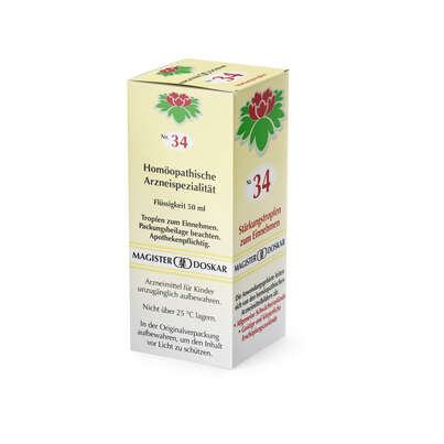 Magister Doskar Nr. 34 Stärkungstropfen zum Einnehmen, A-Nr.: 0721739 - 04
