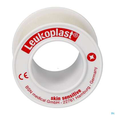 Wundverband Leukoplast Skin Sensitive Fixierverband Silikon Spule 2,5cmx 2,6m 76173 1st, A-Nr.: 5109865 - 02