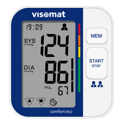 Sie sehen eine Packung visomat comfort eco, Produktbild: 03 visomat comfort eco, A-Nr.: 5075037 - 03