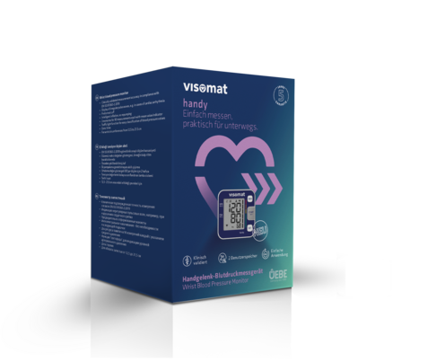 Sie sehen eine Packung visomat handy, Produktbild: 01 visomat handy, A-Nr.: 3060899 - 01