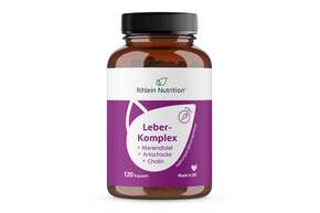 R(h)ein Nutrition Leber-Komplex Mariendistel + Artischocke Kapseln hochdosiert, A-Nr.: 5987181 - 01
