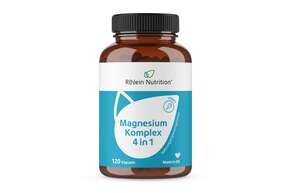 R(h)ein Nutrition Magnesium Komplex 4 in 1 Kapseln hochdosiert vegan, A-Nr.: 5987206 - 01