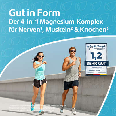 R(h)ein Nutrition Magnesium Komplex 4 in 1 Kapseln hochdosiert vegan, A-Nr.: 5987206 - 02