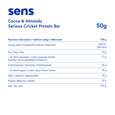 SENS Serious Proteinriegel mit Grillenmehl - Kakao &amp; Mandel, A-Nr.: 5948643 - 02