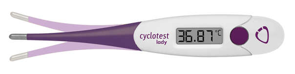 Sie sehen eine Packung cyclotest lady Basalthermometer, Produktbild: 02 cyclotest lady Basalthermometer, A-Nr.: 3470887 - 02