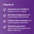 Sie sehen eine Packung R(h)ein Nutrition Vitamin A 10.000 I. E. Kapseln hochdosiert vegan, Produktbild: 03 R(h)ein Nutrition Vitamin A 10.000 I. E. Kapseln hochdosiert vegan, A-Nr.: 5987229 - 03