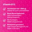 Sie sehen eine Packung R(h)ein Nutrition Vitamin B12 1.000 µg Lutschtabletten hochdosiert, Produktbild: 03 R(h)ein Nutrition Vitamin B12 1.000 µg Lutschtabletten hochdosiert, A-Nr.: 5987241 - 03