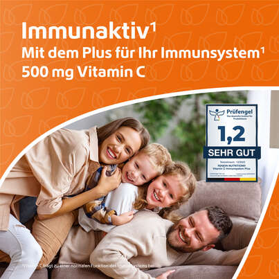 Sie sehen eine Packung R(h)ein Nutrition Vitamin C 500 mg Immunsystem Plus Kapseln, Produktbild: 02 R(h)ein Nutrition Vitamin C 500 mg Immunsystem Plus Kapseln, A-Nr.: 5987264 - 02