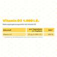 R(h)ein Nutrition Vitamin D3 1.000 I. E. Tropfen hochdosiert 50 ml, A-Nr.: 5987318 - 08