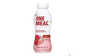 Nupo Lebenswert Onemeal/shake Strawberry 330ml, A-Nr.: 5739017 - 01