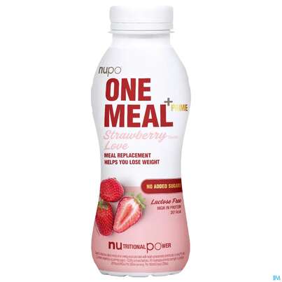 Nupo Lebenswert Onemeal/shake Strawberry 330ml, A-Nr.: 5739017 - 02