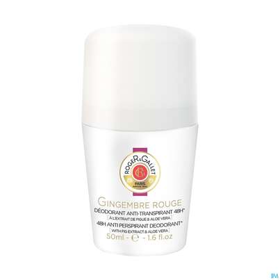Sie sehen eine Packung Roger&gallet Gingembre Rouge Deodorant 50ml, Produktbild: 01 Roger&gallet Gingembre Rouge Deodorant 50ml, A-Nr.: 4590234 - 01