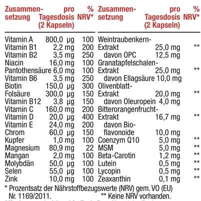 Sie sehen eine Packung Magdaktiv MULTI PLUS Kapseln, 60Stk., Produktbild: 02 Magdaktiv MULTI PLUS Kapseln, 60Stk., A-Nr.: 8058200 - 02