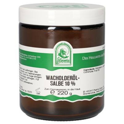 WACHOLDEROEL SALBE 10% 220 G, A-Nr.: 5072530 - 01