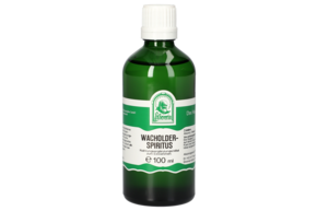 Sie sehen eine Packung WACHOLDERSPIRITUS 100 ML, Produktbild: 01 WACHOLDERSPIRITUS 100 ML, A-Nr.: 5072458 - 01