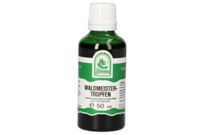 Sie sehen eine Packung WALDMEISTER TROPFEN 50 ML, Produktbild: 01 WALDMEISTER TROPFEN 50 ML, A-Nr.: 4377753 - 01