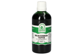 Sie sehen eine Packung WALNUSSRINDEN TROPFEN 100 ML, Produktbild: 01 WALNUSSRINDEN TROPFEN 100 ML, A-Nr.: 4377090 - 01
