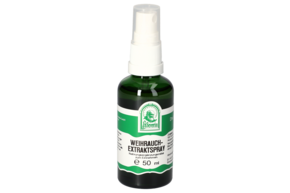 Sie sehen eine Packung WEIHRAUCHEXTRAKT SPRAY 50 ML, Produktbild: 01 WEIHRAUCHEXTRAKT SPRAY 50 ML, A-Nr.: 4485098 - 01