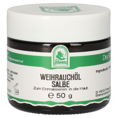 WEIHRAUCHOEL SALBE 50 G, A-Nr.: 5671354 - 01