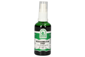 Sie sehen eine Packung WEISSDORNBLUETEN SPRAY 50 ML, Produktbild: 01 WEISSDORNBLUETEN SPRAY 50 ML, A-Nr.: 4445147 - 01