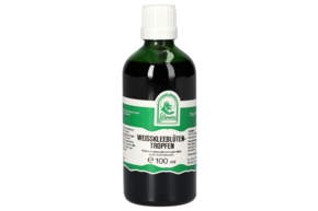 Sie sehen eine Packung WEISSKLEEBLUETEN TROPFEN 100 ML, Produktbild: 01 WEISSKLEEBLUETEN TROPFEN 100 ML, A-Nr.: 5471796 - 01