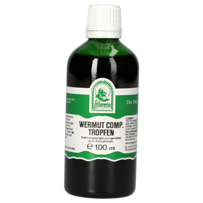 Sie sehen eine Packung WERMUT COMP. TROPFEN 100 ML, Produktbild: 01 WERMUT COMP. TROPFEN 100 ML, A-Nr.: 4800186 - 01