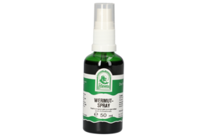 Sie sehen eine Packung WERMUT SPRAY 50 ML, Produktbild: 01 WERMUT SPRAY 50 ML, A-Nr.: 4445176 - 01