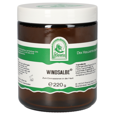 Sie sehen eine Packung WINDSALBE 220 G, Produktbild: 01 WINDSALBE 220 G, A-Nr.: 4854489 - 01