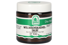 Sie sehen eine Packung WOLLWACHSALKOHOLSALBE 100 G, Produktbild: 01 WOLLWACHSALKOHOLSALBE 100 G, A-Nr.: 5650808 - 01