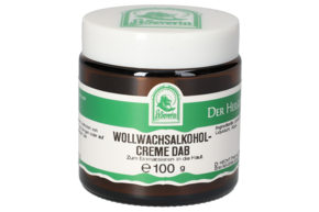 Sie sehen eine Packung WOLLWACHSALKOHOLCREME DAB 100 G, Produktbild: 01 WOLLWACHSALKOHOLCREME DAB 100 G, A-Nr.: 5707750 - 01