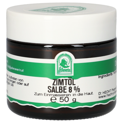 ZIMTOEL SALBE 8% 50 G, A-Nr.: 5340404 - 01