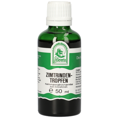 Sie sehen eine Packung ZIMTRINDEN TROPFEN 50 ML, Produktbild: 01 ZIMTRINDEN TROPFEN 50 ML, A-Nr.: 4311978 - 01