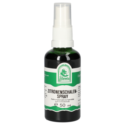 Sie sehen eine Packung ZITRONENSCHALEN SPRAY 50 ML, Produktbild: 01 ZITRONENSCHALEN SPRAY 50 ML, A-Nr.: 5453657 - 01