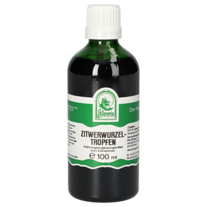 Sie sehen eine Packung ZITWERWURZEL TROPFEN 100 ML, Produktbild: 01 ZITWERWURZEL TROPFEN 100 ML, A-Nr.: 4485141 - 01