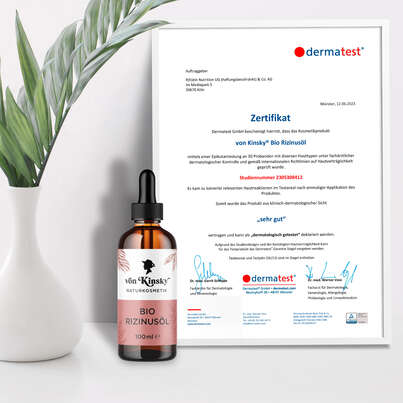 von Kinsky® Bio Rizinus Öl 100 % rein &amp; kaltgepresst für Haut &amp; Haare, A-Nr.: 5987413 - 07