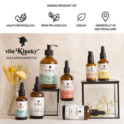 von Kinsky® Bio Rizinus Öl 100 % rein &amp; kaltgepresst für Haut &amp; Haare, A-Nr.: 5987413 - 08
