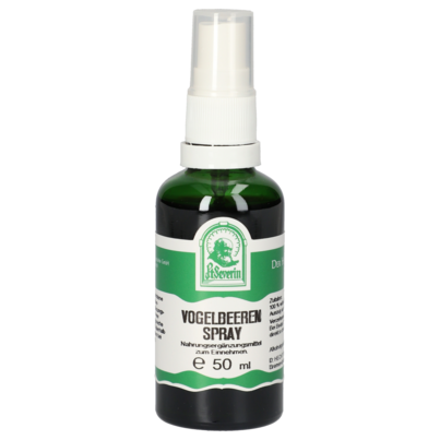 Sie sehen eine Packung VOGELBEEREN SPRAY 50 ML, Produktbild: 01 VOGELBEEREN SPRAY 50 ML, A-Nr.: 5773818 - 01